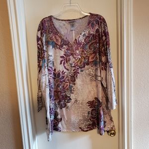 Catherine's embroidered top size 3X